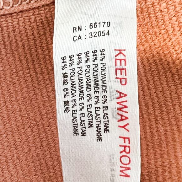 Out From Under Lace Trim Ribbed Cropped Tank Top Cami Y2K Womens XL Fairy Crop - Picture 5 of 7